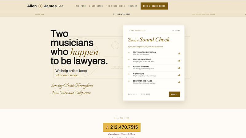 allen james law
