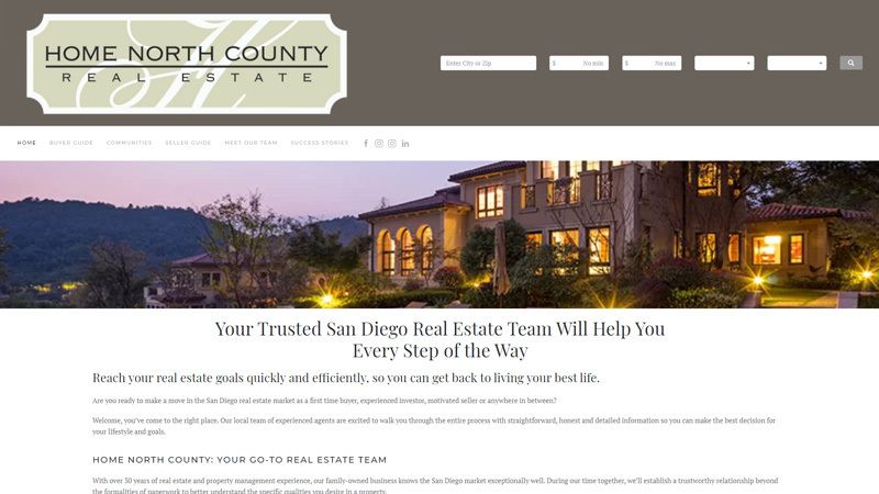 Home North County Real Estate