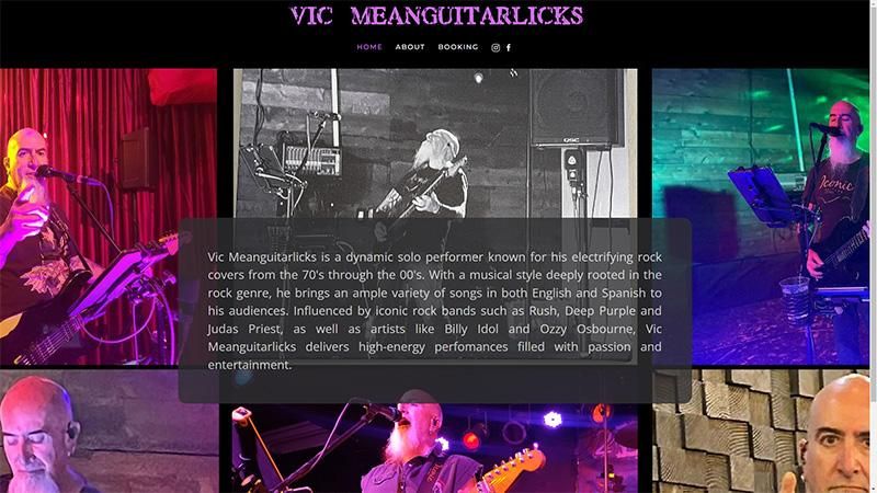 Vic Meanguitarlicks